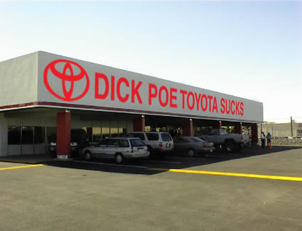 Dick Poe Toyota Sucks